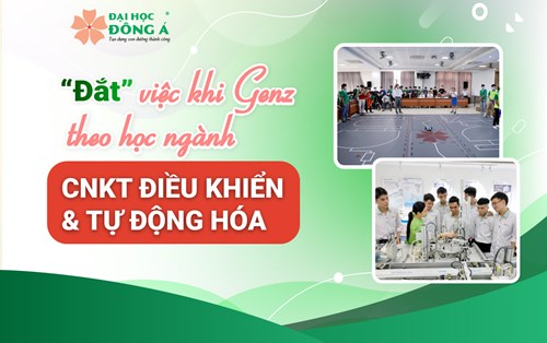 "Đắt" việc làm cho GenZ khi theo học ngành CNKT Điều khiển và Tự động hóa 
